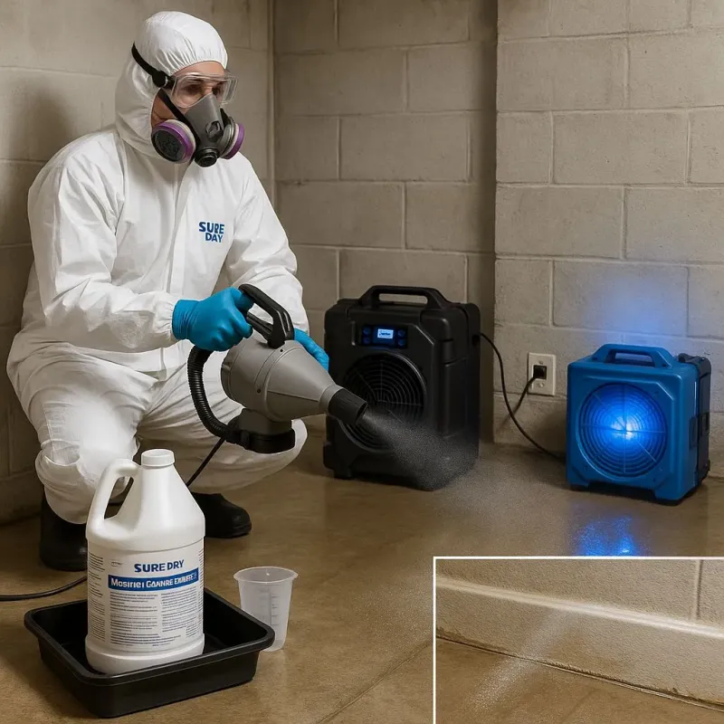 Sanitization and Odor Removal process in Bayport, MN