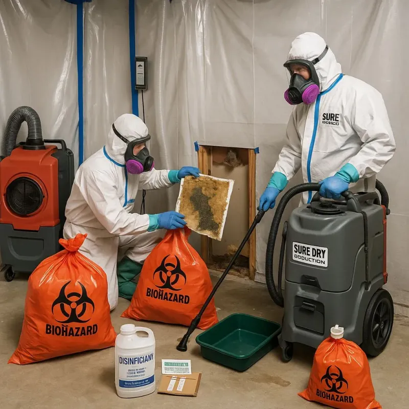 Contaminated Water Handling Protocols process in Bayport, MN