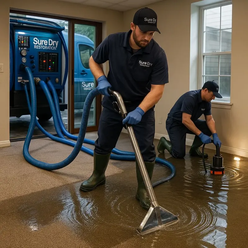 Water Extraction and Removal process in Bayport, MN